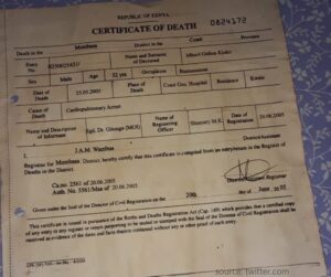 How to Get Death Certificate in Kenya Easily Now kenyansconsult co ke